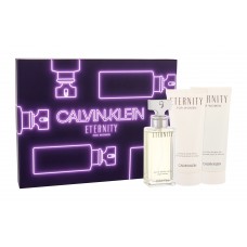 Calvin Klein Eternity (50ml parfumska voda + 100ml gel za tuširanje + 100ml body losjon)