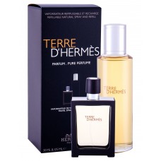Hermes Terre D Hermes Parfum (125ml parfumska voda polnilo + 30ml parfumska voda za polnit)