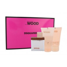 Dsquared2 Wood (30ml parfumska voda + 30ml mleko za telo + 30ml gel za tuširanje)