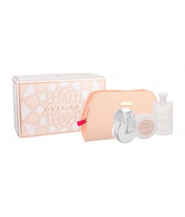 Bvlgari Omnia Crystalline (65ml toaletna voda + 75ml body losjon + 75g milo +  kozmetična torbica)