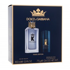 Dolce&Gabbana K Travel Edition (100ml toaletna voda + 75ml deostik)